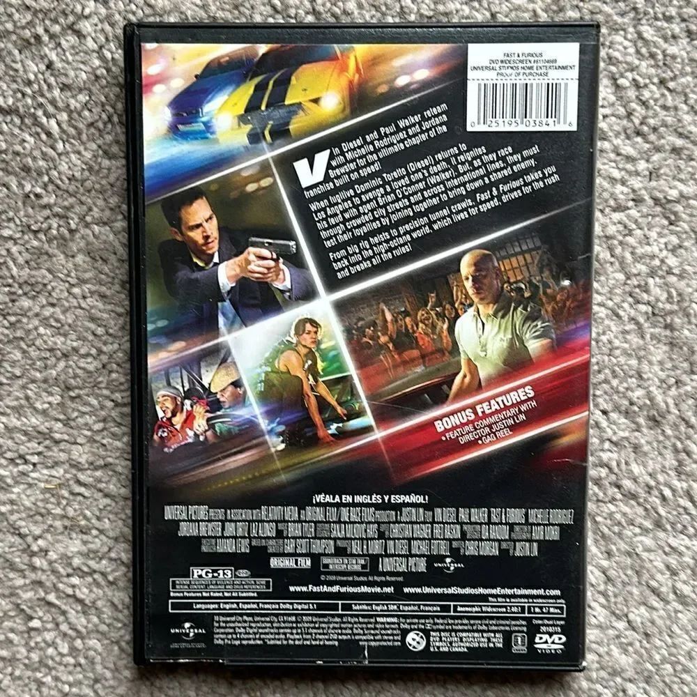 “2 Fast 2 Furious” DVD! - Picture 2 of 5